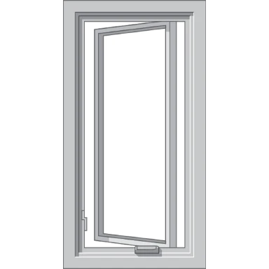 Springfield Pella Hurricane Shield Series Vinyl Casement Window